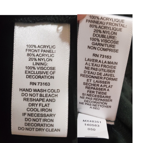 Cupio sweater sequin size trim neckline  med - Picture 7 of 7